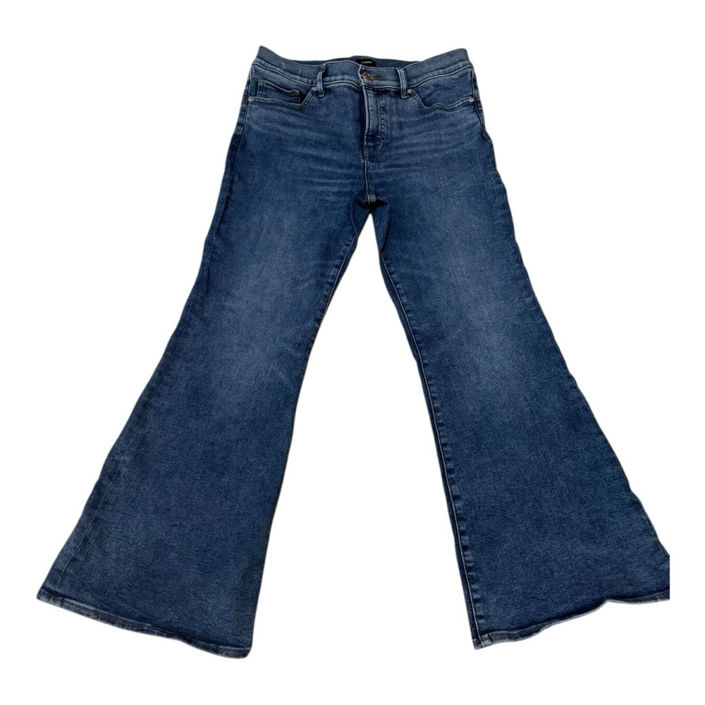 Express 70’s Flare Blue Jeans - Picture 2 of 7